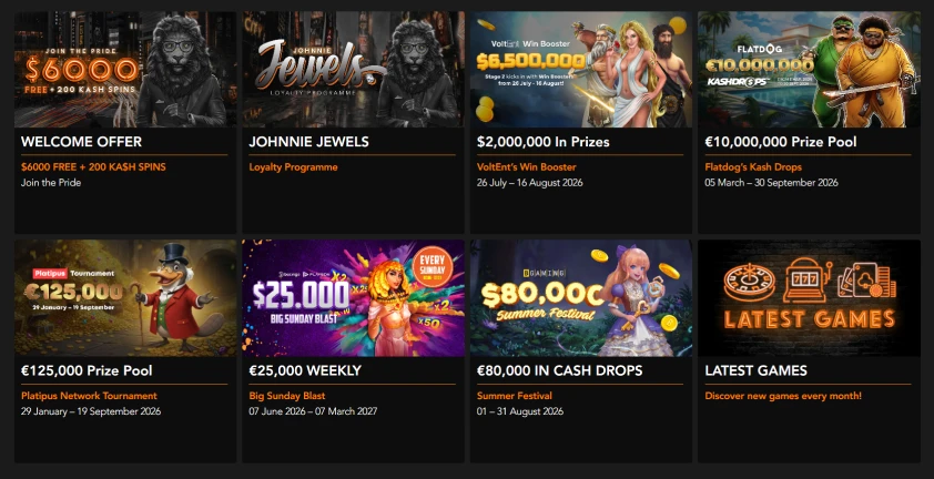 KingJohnnie games preview