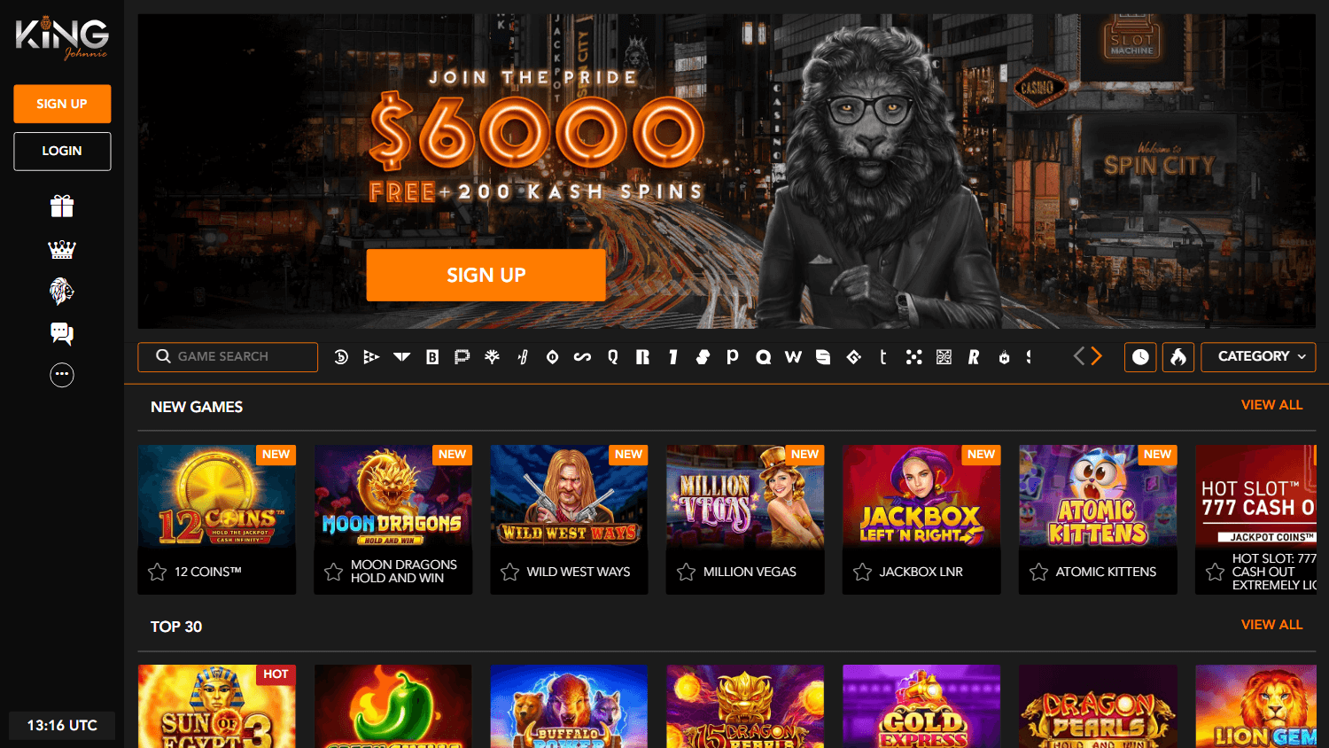 KingJohnnie live casino preview